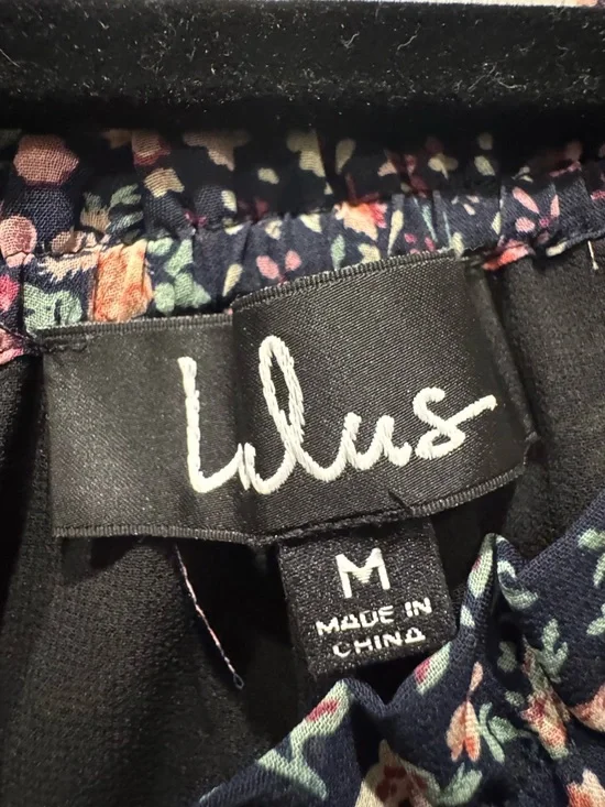 Lulu's Neva Blur Floral Print Off-Shoulder Maxi Dress - Picture 5 of 6